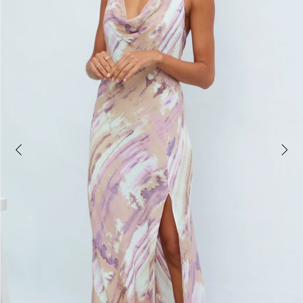 Hello Molly Halter Maxi Dress size S - Picture 2 of 6